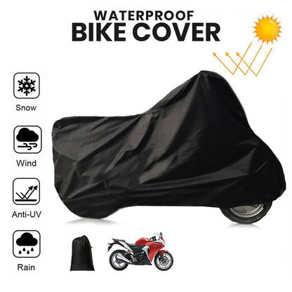 Poly Cotton Waterproof & Dustproof Bike Cover
